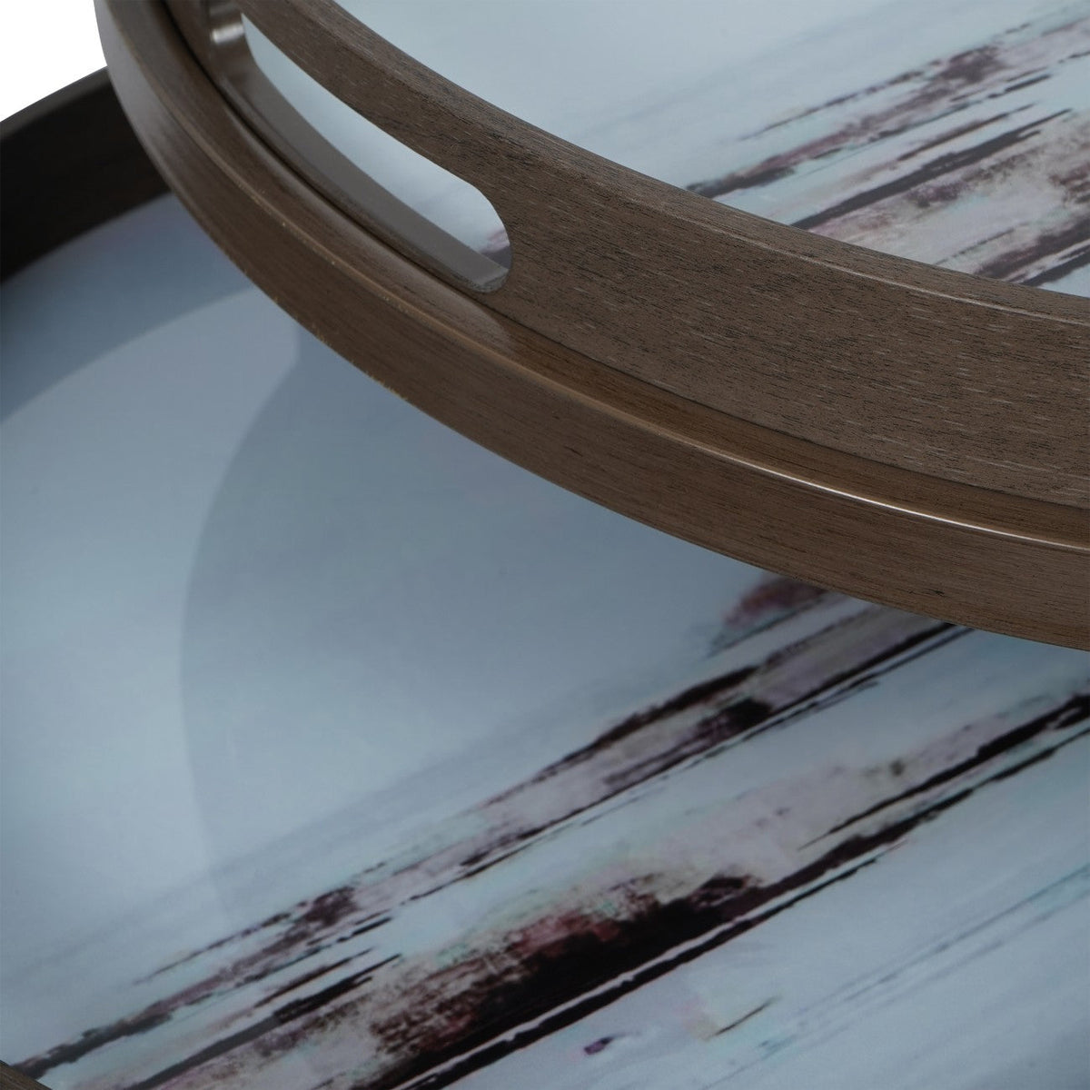 Suffolk Seascape Set of 2 Side Tables