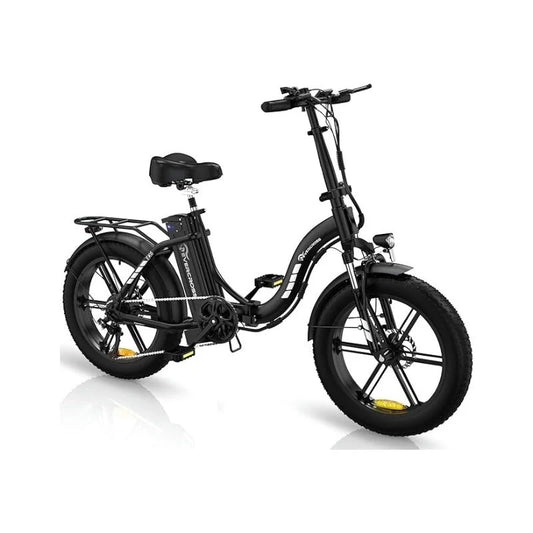 EK6 Foldable Electric Bike (Black)