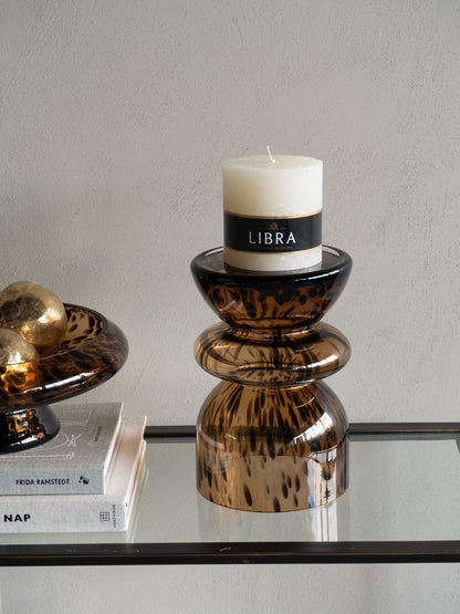 Soren Glass Vase/ Candle Holder 24cm
