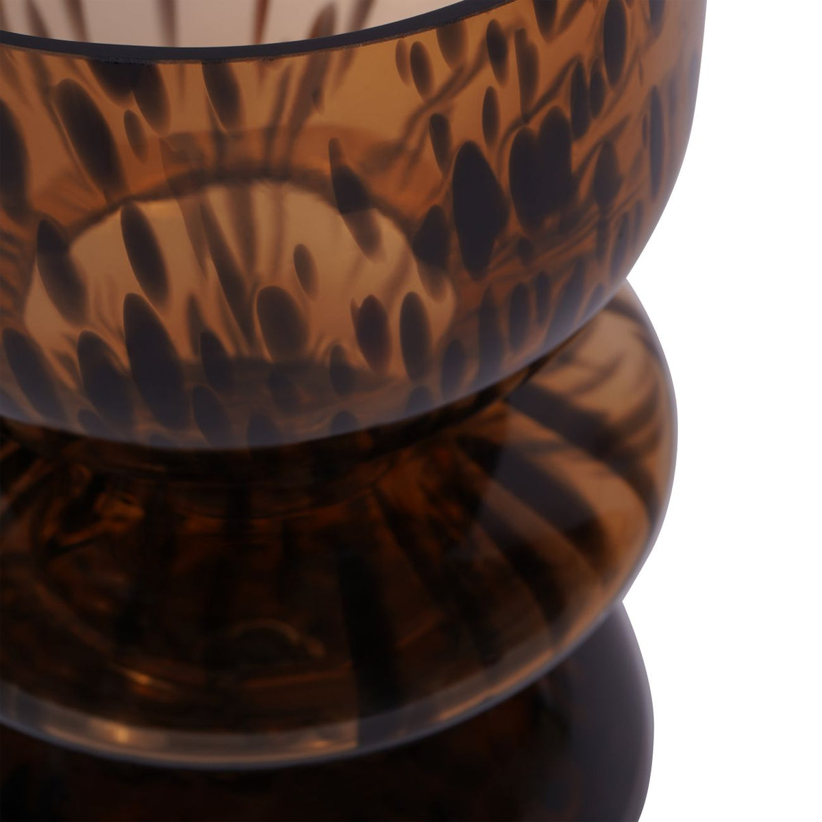 Soren Glass Vase/ Candle Holder 24cm