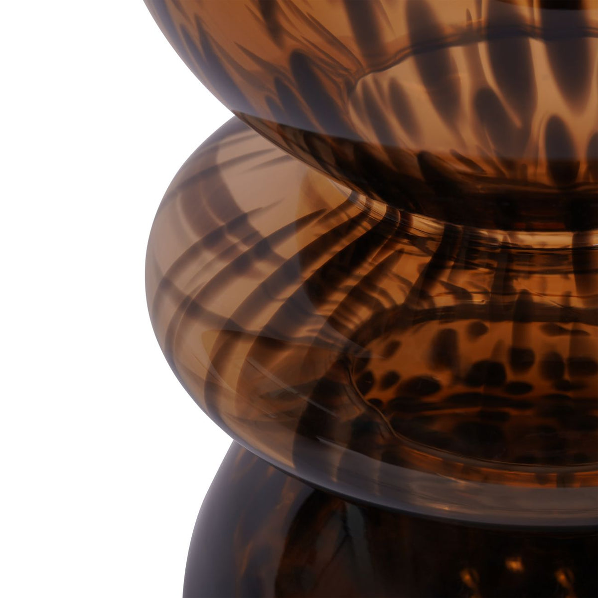 Soren Glass Vase/ Candle Holder 24cm