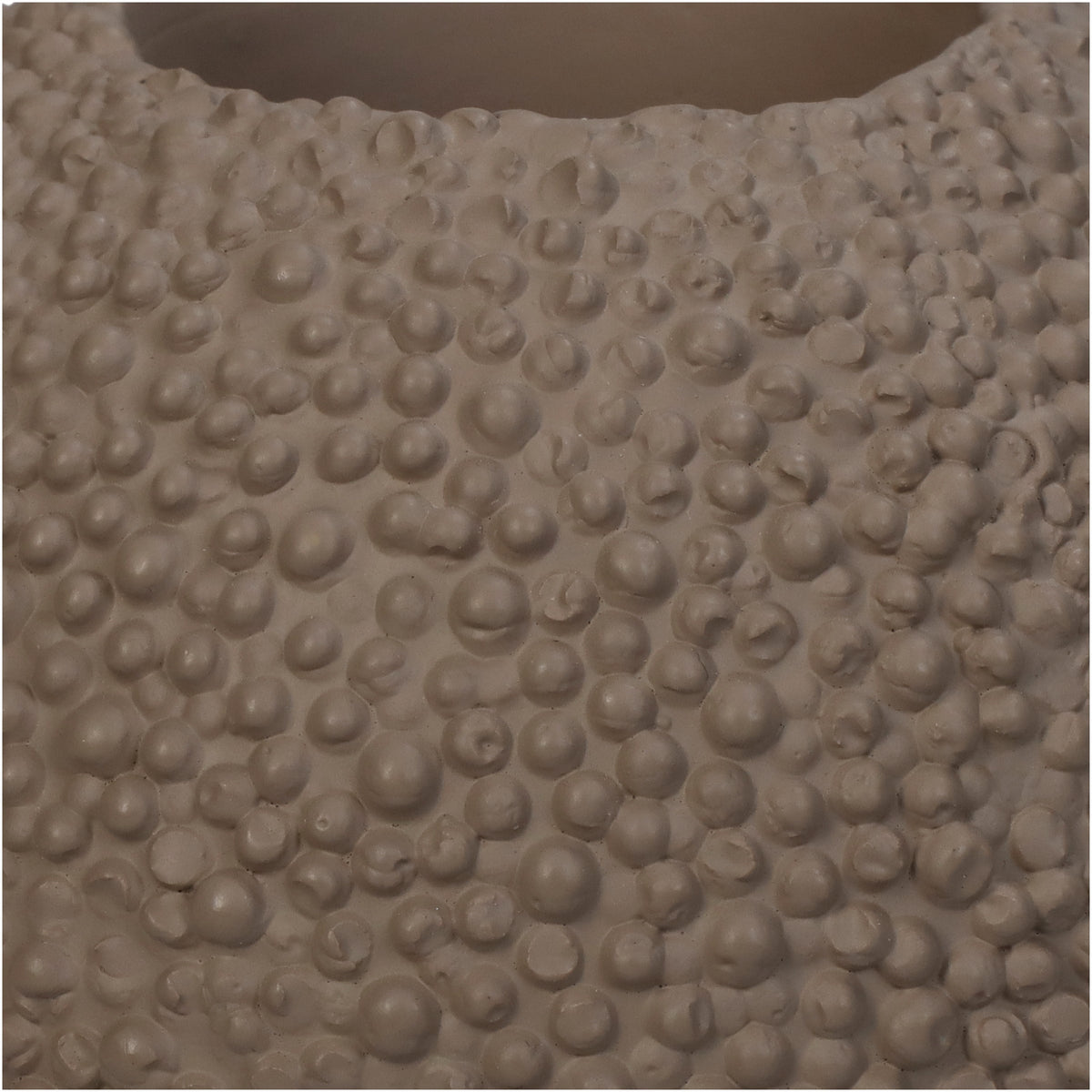 Concrete Ball Small Candle Holder