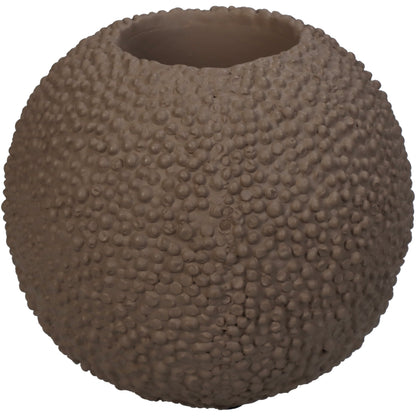 Concrete Ball Small Candle Holder